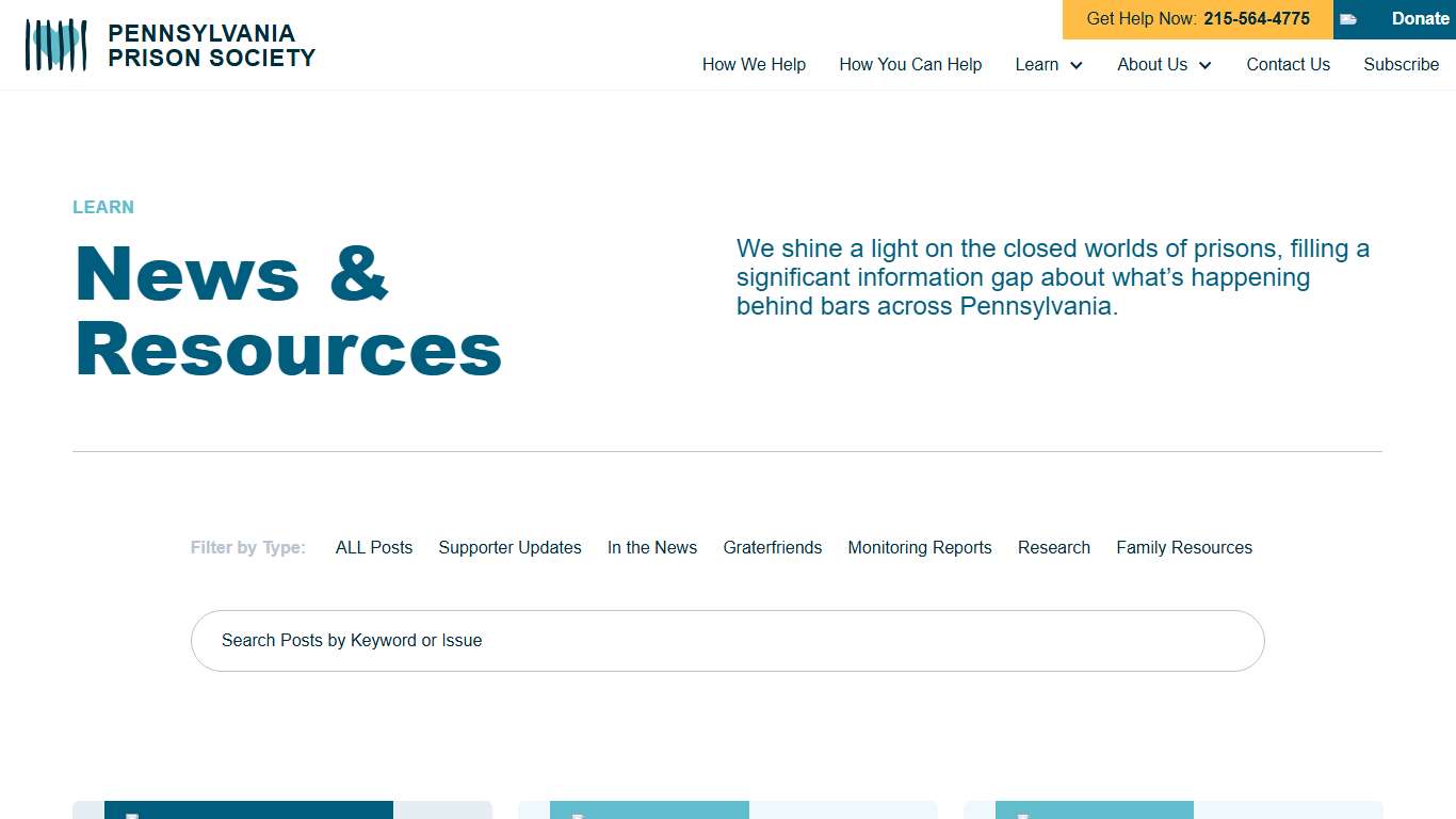 News and Resources Update